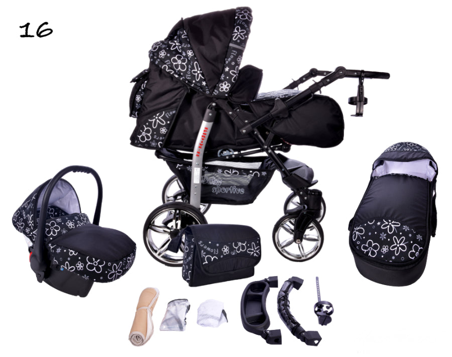 SPORTIVE x2 3 in1 Travel System