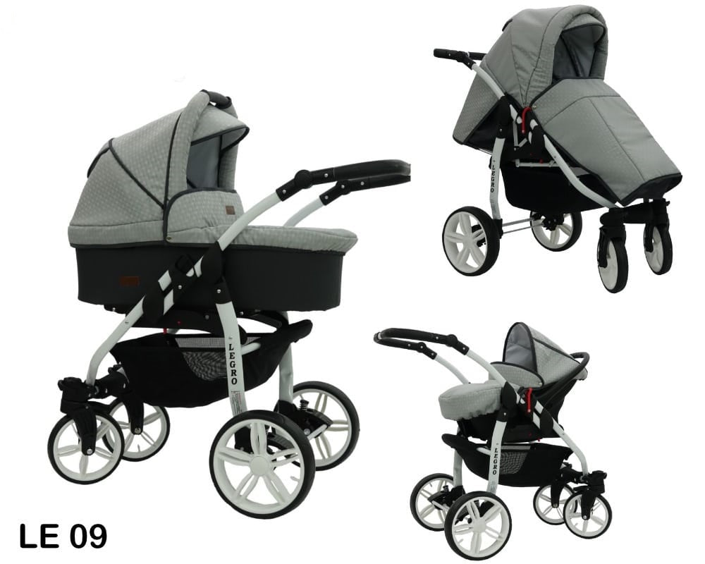 Legro Lux 3 in 1 Baby Pram Travel System