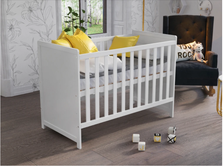 Baby cot top with drawers