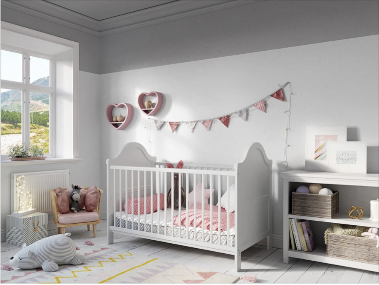 East coast toulouse cot bed deals